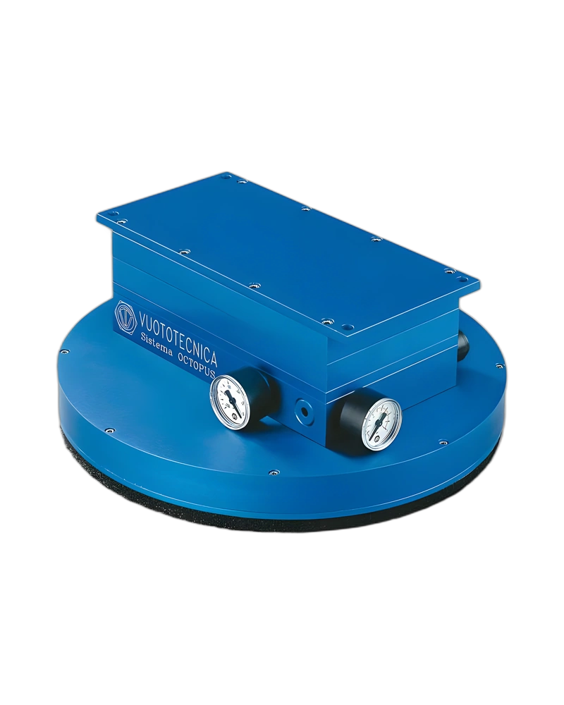Round OCTOPUS vacuum gripping system
